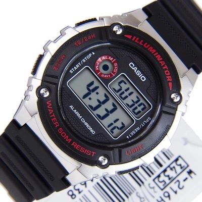 Afbeelding van CASIO mannenhorloge W 216H 1CVCF