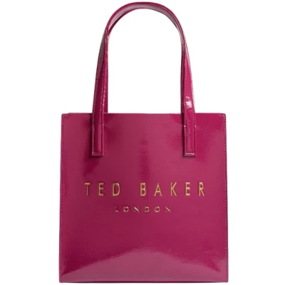 Afbeelding van Ted bakker Icon Small Gielen Lederwaren Black Gold