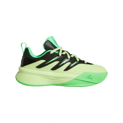 Afbeelding van adidas Performance DAME Certified 3 J Unisex Basketbalschoenen voor kinderen, Maat: 37 1/3, Pulse lime/core black/screaming green