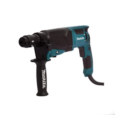 Afbeelding van Makita HR2630T 230 V Combihamer met verwisselbare boorkop, in doos