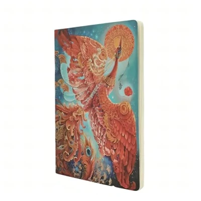 Afbeelding van Firebird (Birds of Happiness) A4 Unlined Cahier