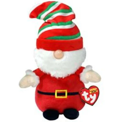 Afbeelding van TY Beanie Boo&#039;s Christmas Gnome Santa 15 cm 1 stuk