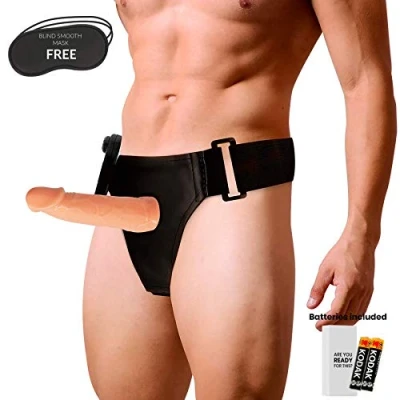 Afbeelding van Harness Attraction Willian Strap on Hollow Extender Vibrator 17 X 4.5 Cm