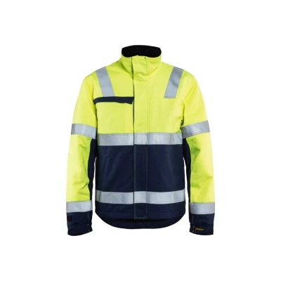 Afbeelding van Blaklader Multinorm Winterjas 4069 1514 High Vis Geel/Marineblauw