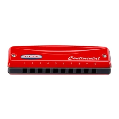 Afbeelding van Continental Harmonica Type 2 Red Key: Amaj