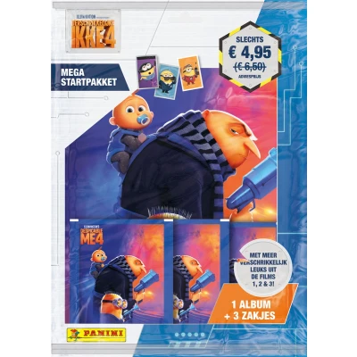 Afbeelding van Despicable Me 4 Sticker Collectie Starter Pack