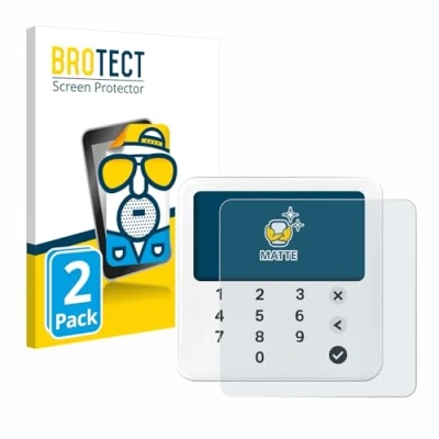 Afbeelding van BROTECT (2 Stuks) Antireflecterende Beschermfolie voor SumUp Solo Lite Anti Glare Screen Protector, Mat, Ontspiegelend