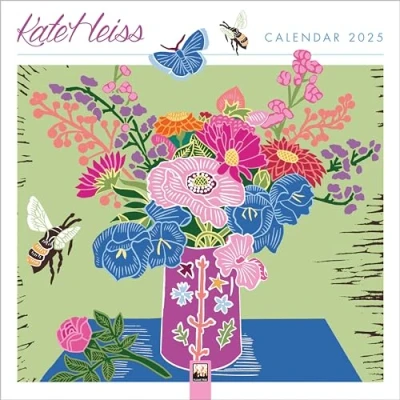 Afbeelding van Kate Heiss Kunstkalender 2025: Original Flame Tree Publishing Kalender [Kalender]