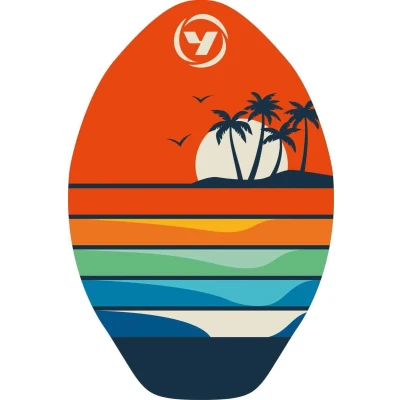 Afbeelding van Yello Skimboard Sunset 30&quot; Houten Board