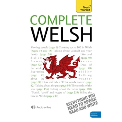 Afbeelding van Complete Welsh Beginner to Intermediate Book and Audio Course: Learn Read, Write, Speak Understand a New Language with Teach Yourself