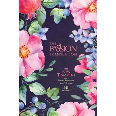 Afbeelding van The Passion Translation New Testament with Psalms Proverbs and Song of Songs (2020 Edn) Berry Blossom Hb