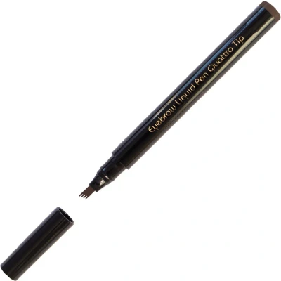 Afbeelding van Christian Faye Eyebrow Liquid Quattro Tip Dark Brown Haibu by Kapperskorting.com