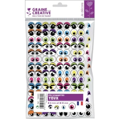 Afbeelding van Graine Creative GC Stickers Ogen 594 stuks