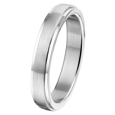 Afbeelding van Lucardi Bangkok Ring silvercoloured, Dames, Maat: 66, Silver coloured