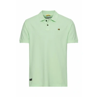 Afbeelding van camel active Poloshirt, Heren, Maat: Small, Pistacchio