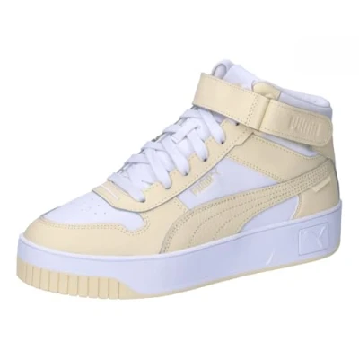 Afbeelding van Puma Carina Street Mid Damessneakers, wit, crèmekleurig, vanille, 43 EU