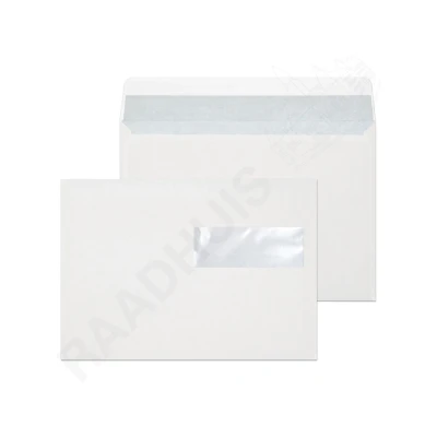 Afbeelding van Raadhuis dienstenvelop 162x229mm C5 venster rechts wit gegomd 500 stuks RD 202070
