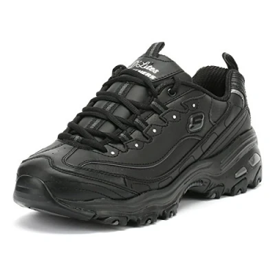 Afbeelding van Skechers Lites Sneakers laag, Dames, Maat: 41, Zwart Kunststof