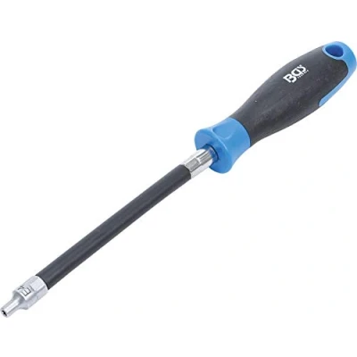 Afbeelding van BGS 70020 Flexibele schroevendraaier met rond handvat E profiel E4 bladlengte 150 mm