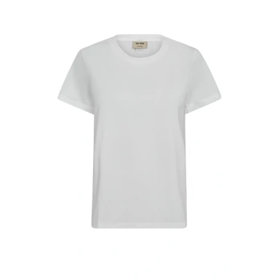 Afbeelding van Mos Mosh Basic Tshirt basic, Dames, Maat: XS, White
