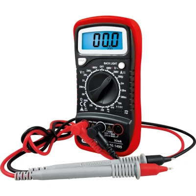 Afbeelding van KS Tools Digitale multimeter 600V incl. testpennen