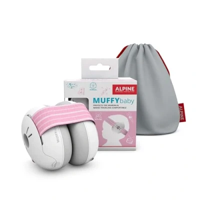 Afbeelding van Alpine Muffy Gehoorbescherming Voor Baby&#039;s Roze