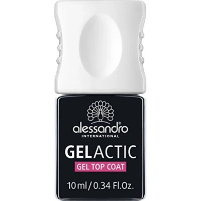 Afbeelding van Alessandro Gelactic Gel Top Coat Transparant 10 ml