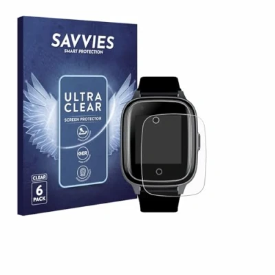 Afbeelding van Savvies Screenprotector voor SaveFamily Senior Folie Beschermfolie transparant (6 Stuks)