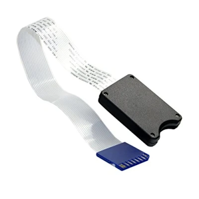 Afbeelding van Cabelcc Standaard SD SDHC Geheugenkaart Kit Mannelijke naar Vrouwelijke Extension Zachte Platte FPC Kabel Extender 25 cm