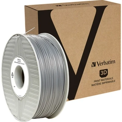 Afbeelding van Verbatim 3D printerfilament, ABS, 1,75 mm, 1 kg, zilver