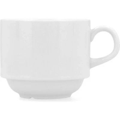 Afbeelding van Kopje voor infusions Bidasoa Glacial Wit Keramisch 250 ml (6 Stuks) (Pack 6x)