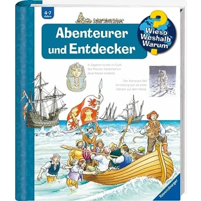 Afbeelding van Wieso? Weshalb? Warum?, Band 70: Abenteurer und Entdecker