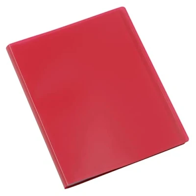 Afbeelding van Viquel Omslag A4 van polypropyleen 100 vues rood