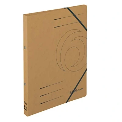 Afbeelding van herlitz 50032082 ringmappen Quality, A4, bruin, 2 ringmechanisme, rugbreedte 25 mm, 5 stuks