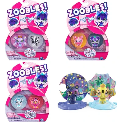 Afbeelding van Zoobles 2 pack Transformerende Opposite Obsessed speelset stijlen kunnen variëren