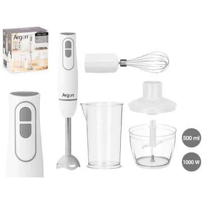 Afbeelding van Handblender Argon JE 908AWH Wit Grijs 1000 W
