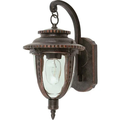 Afbeelding van Bohemian Wandlamp Steady Lighting Metaal E27 L: 23cm Voor Buiten Woonkamer Eetkamer Brons