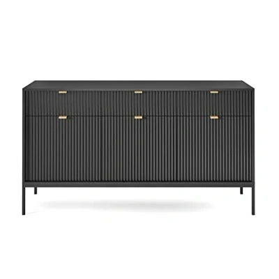 Afbeelding van NADUVI Collection Dressoir Louis 3 deurs lades