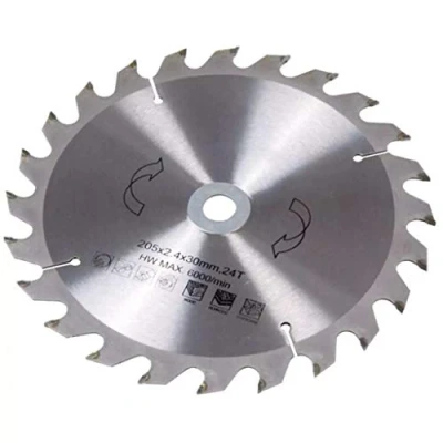 Afbeelding van FERM MSA1024 Zaagblad 210x30/18/16mm T24 TCT tanden Diameter: 210mm Asgat: 30mm 18mm 16mm Universeel voor zagen van Hout Zeer geschikt Radiaalafkortzaag MSM1039 MSM1037 MSM1035 Zaagtafel TSM1035