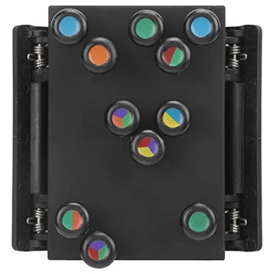 Afbeelding van Nuttige Akkoord Buddy voor Gitaarliefhebber Beginner Akoestische Gitaar Akkoordentrainer Handvorm Trainner Eentoets Akkoordondersteunde Leerhulpmiddelen Oefenassistent Accessoire
