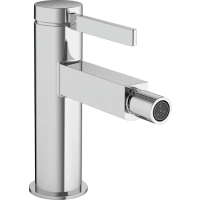 Afbeelding van hansgrohe finoris a ngreeps bidetmengkraan met push open chroom 76200000