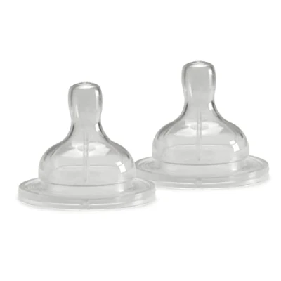 Afbeelding van Neobaby Brede zuignap van silicone, 2 stuks, 4 maanden +