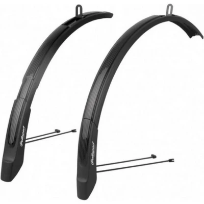 Afbeelding van Spatbordset Polisport Expander City 26 28 46Mm Zwart