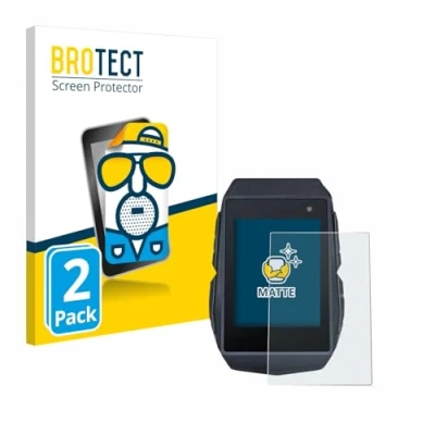 Afbeelding van BROTECT (2 Stuks) Antireflecterende Beschermfolie voor Sigma ROX 11.1 Evo Anti Glare Screen Protector, Mat, Ontspiegelend