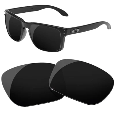 Afbeelding van HiCycle2 Gepolariseerde vervangende lenzen voor Oakley Holbrook XL Zonnebril Multi Opties, Zwart, nothing