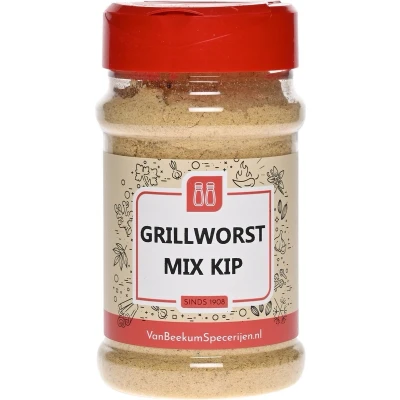 Afbeelding van Van Beekum Specerijen Grillworst Mix Kip Strooibus 130 gram