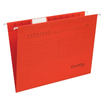 Afbeelding van Jalema 2652742200 Euroflex hangmap, A4, rood, 25 stuks