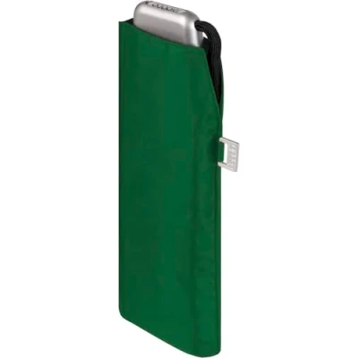 Afbeelding van Doppler Zakparaplu Carbonstaal Slim Uni handig formaat vederlicht 22 cm, ivy groen, 90 cm