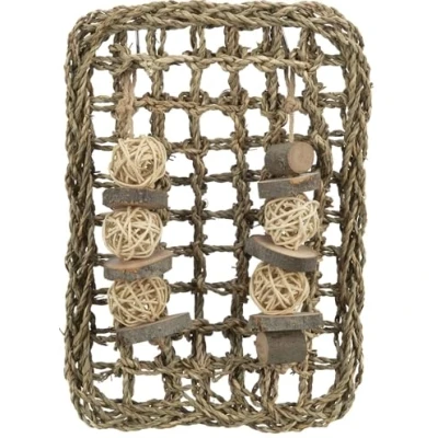 Afbeelding van Trixie Knaagdier Mat Met Speeltjes Zeegras 18X30 CM