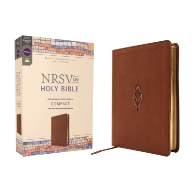 Afbeelding van Nrsvue, Holy Bible, Compact, Leathersoft, Brown, Comfort Print: Print